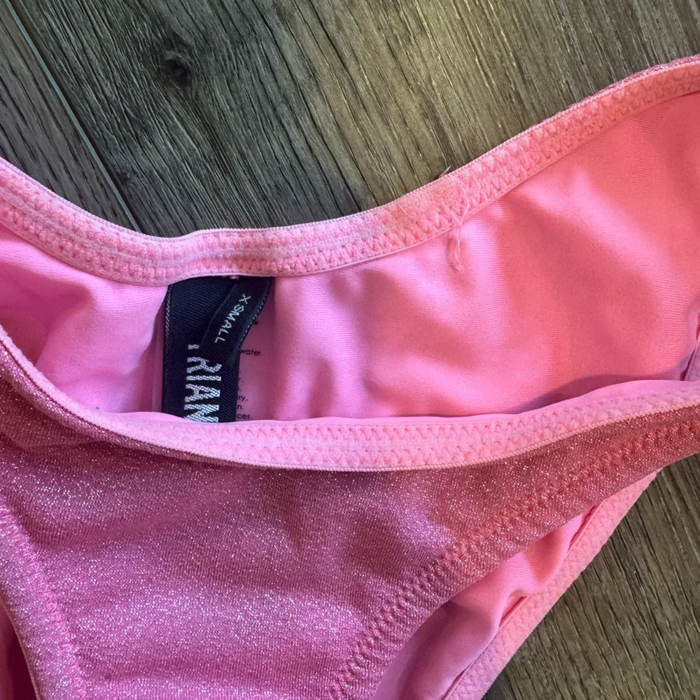 triangl swimwear solid pink